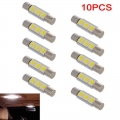 10pcs White LED 29mm 5050 3SMD Fuse Vanity Mirror Light Bulb For 6641 TS 14V1C*|Truck Light System| - Ebikpro.com