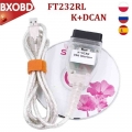 For K DCAN FT232RL Interface K CAN with Switch for K+CAN USB Diagnostic Cable DIS SSS NCS Coding Car Diagnostic Cables|Car Dia