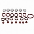 Swirl Flap Blanks Plate & Intake Inlet Manifold Gasket Seal For BMW M57 E39 E60 E46 E38 E53 E83 E65 E61 E65 E70 E71 E92 X3 X