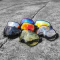 ORZ retro helmet goggles locomotive bind all four thirds bubbles full face four seasons goggles motorcycle helmet mirror|Motorcy