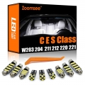 Zoomsee Canbus For Mercedes Benz MB C E S M Class W202 W203 W204 W210 W211 W212 W220 W221 W163 W164 Car LED Interior Light Kit|S