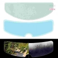 Motorcycle Helmet Clear Anti-fog Patch Film Helmet Rainproof Lens Protective Film Visor Antifog Motor Racing Accessories - Helme