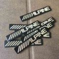 10x /////alpine Alpne Car Hi-fi Speaker Audio Speaker Badge Stereo Emblem Sticker Car Styling Decoration