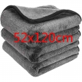 52x120cm Thick Car Wash Microfiber Towel Auto Cleaning Drying Towels Detailing Polishing Cloth Rags Car Care Wash For Kitchen Gl