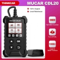 Mucar Cdl20 Obd2 Car Auto Diagnostic Tool Code Reader Dtc Lookup Plug And Play Scanner Professional Engine Analyzer Obd2 Scanner