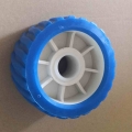 Boat Trailer Ribbed Wobble Roller Blue 110*75*19mm Cut & Fade Resistance|Marine Hardware| - Ebikpro.com