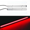 2x 17cm Cob Led Light Strip Red Waterproof Car Drl Fog Light Driving Lamp Dc 12v - Car Headlight Bulbs(led) - Ebikpro.com