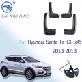 Car Mud Flaps For Hyundai Santa Fe LX ix45 2013 2018 Santafe Mudflaps Splash Guards Mud Flap Mudguards Styling 2014 2015 2016|