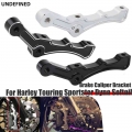 Radial Brake Caliper Bracket Front Disc Brake Caliper Mount For Harley Touring Sportster Dyna Softail 11.5" And 11.8"