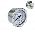 Universal Racing 1/8 Npt Oil Fuel Pressure Gauge Liquid Car - ebikpro.com