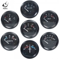 Vehicle Meter 12v Automobile Car Gauge 2" 52mm Water Temp Oil Temp Oil Press Fuel Volts Oil Press Kg Ammeter Gauge Black Sh