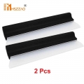 2 Pcs Flexible Soft Silicone Wiper Car Window Cleaning Glass Scraper Silicone Handy Squeegee Blade Clean Scraping Film Scraper|S