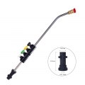 High Pressure Washer Metal Jet Lance Rotating Turbo Nozzle With 5 Quick Connection Nozzle For Karcher K2 K7 K Series|Water Gun &