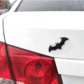 Metal 3d Bat Stickers Auto Car Logo Cartoon Bat Sticker Metal Badge Emblem Tail Decal Motorcycle Car Accessories