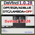 Newest Davinci 1.0.28 PRO DPF EGR FLAPS ADBLUE OFF SOFTWARE CHIPTUNING REMAPPING DAVINCI REMAP| | - ebikpro.com