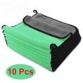 30x30/40/60cm Car Wash Microfiber Towel Car Cleaning Drying Cloth Hemming Car Care Cloth Detailing Car Wash Towel Car Cleaning -