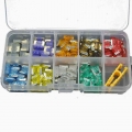 90 pc 2,3,5,7.5,10,15,20,25,30 AMP Low Profile Micro Blade Mini Fuse Assortment Set APS Car Auto Truck SUV|mini fuse assorted|lo