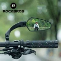 Rockbros Bicycle Mirror Handlebar Rear View Mirror Adjustable Wide Range Back Sight Reflector Cycling Mirrors Bike Accessories -