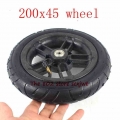 Size 200x45 wheel tyre 6mm 8mm 10mm inner hole 8 inch 200*45Castor Wheel with Tyre & Tube motorcycle parts electric scoot