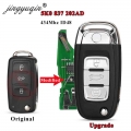 jingyuqin Upgrade 3BTN Remote 434Mhz ID48 Chip Car Key For VW Tiguan Touran Caddy Beetle Jetta Eos Golf Polo Hella 5K0837202AD|C