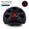 Bike Bicycle Helmet LED Light Rechargeable Intergrally molded Cycling Helmet Mountain Road Bike Helmet Sport Safe Hat Man Women|