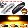 1 Pair For Citroen C3 C4 C5 Ds3 Ds4 For Peugeot 207 308 3008 5008 Rcz Dynamic Led Side Marker Lights Turn Signal Light Blinker -