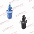 ADLERSPEED Straight AN3 To 1/8" NPT Adapter Pipe Fuel Oil Fitting Aluminum Alloy Black/Blue|Fuel Supply & Treatment|