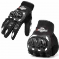 Motorcycle Gloves black Racing Gloves Genuine Leather Motorbike Gloves|Gloves| - Ebikpro.com