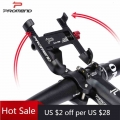 Promend 360 Rotatable Bicycle Phone Holder Universal Aluminum Handlebar Mobile Phone Mount Racks MTB Bike Cell Phone Stand Clip|