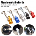 New 4 Sizes Sound Simulator Car Turbo Whistle Exhaust Pipe Muffler Modification Turbo Sound Whistle Car Motorcycle Accessories -