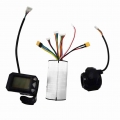 5.5 Inch Electric Scooter Bike Controller Set Carbon Fiber 24/36v E-scooter Controller Lcd Monitor Brake Replacement Part Equip