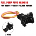 1 PCS 2 Pin Fuel Pump Plug Wire Harness Connector Fuel Pump Harness For Webasto Eberspacher Heater E14402|A/C & Heater Contr