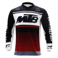 Full Sleeves MTB Jersey Quickdry Motocross Wear BMX Cycling Mountain Bike Clothing Downhill Outdoor Sport T Shirt|Cycling Jersey