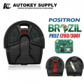 For Brazil Positron (PX52) Fiat Alarm System, Remote Key Double Program (293/300) AutokeySupply AKBPCP101|Car Key| - Officem