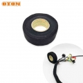 OTOM New Adhesive Cloth Tape For Auto Motorcycle ATV UTV Electric Car Velvet Wiring Harness Cable Adhesive Insulation High Tempe