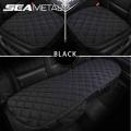 Warm Car Seat Covers Plush Front Rear Automobile Seat Covers Fiber Cushion Auto Pad Protector Car Styling Mats Set Accessories|A