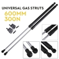 2X Universal 60cm 600mm 300N Car Struts Front Cover Bonnet Hood Rear Trunk Tailgate Boot Shock Lift Strut Support Bar Gas Spring