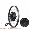 Mxus Ebike Rear Wheel Motor 48/60/72v 3000w Electric Bicycle Conversion Kit High Speed Brushless Hub Motor Xf40 26 Inch - Electr