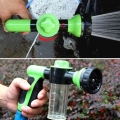 Portable Auto Foam Lance Water Gun High Pressure 3 Grade Nozzle Jet Car Washer Sprayer Cleaning Tool Automobiles Wash Tools - Wa