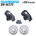 Shimano BR M375 Mechanical Disc Brake Calipers for Acera Alivio Deore with Resin Pads M375 Caliper W/N G3 RT30 RT26 Rotor|Bicycl