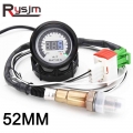 2" 52mm Led Digital Racing Car Air Fuel Ratio Gauge + W/ Narrowband O2 Oxygen Sensor 12v Voltmeter Volt Meter Digital 2 In