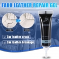 X Autohaux 20ml Car Care Liquid Faux Leather Skin Refurbish Repair Gel Auto Seat Coats Scratch Cracks Restoration for Car|Polish