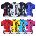 2021 Summer ROCK RACING Cycling Team Jersey Mtb Bicycle Clothing Bike Wear Clothes Mens Short Maillot Roupa Ropa De Ciclismo|Cy