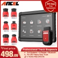 Ancel X6 Hd 24v Heavy Truck Diagnostic Tool Bluetooth All System Obd2 Code Reader Dpf Oil Epb Reset Obd 2 Diesel Trucks Scanner