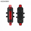 Waterproof USB Rechargeable Bicycle Tail Light 4 Modes Back Bike Flashing Safety Warning Lamp Bicycle Rear Light