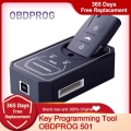 Obdprog 501 Obd2 Tool Car Key Programmer Immobilizer Pin Code Reader Automotive Smart Keys Remote Program Auto Diagnostic Tools