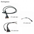 2pins 1t2 9pins 1t4 1t5 Waterproof Cable For Electric Bicycle Bike Ebike Throttle Brake Display Connect - Electric