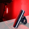 Bike Rear Led Light Usb Red White Bicycle Tail Light Rechargeable Waterproof Strobe 4 Modes Signal For Bicycle Flashing Lights|B