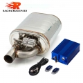 2" 2.5" 3'' Inch Exhaust Muffler With Dump Valve Stainless Steel Electric Exhaust Cutout Remote Control Set Or