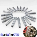 20 Pcs/set Extended Wheel Studs Conversion Tall Lug Bolts / Screw Adapter Kit(m12x1.25,m12x1.5,m14x1.25,m14x1.5) -